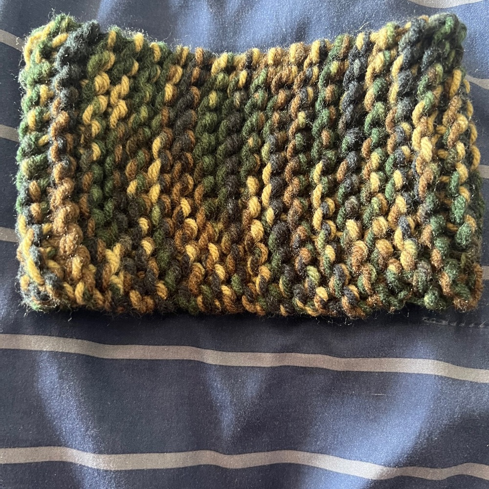 Camouflage Knitted Ear Warmer
